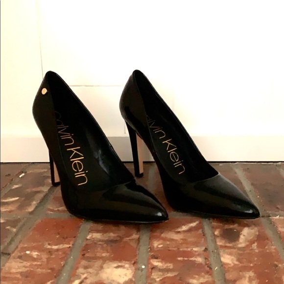 Calvin Klein Brady Pump Patent Leather 